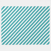 Couverture Polaire Vert Blanc Tendance Couleurs Modèle Moderne (Devant (Horizontal))