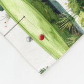 Couverture Polaire Vert de putting de golf (Coin)