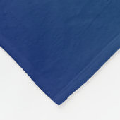 Couverture Polaire Vert et bleu foncé (Coin)