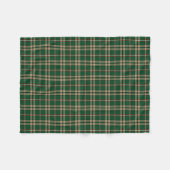 Couverture Polaire Vert et Tan Plaid O'Neill Tartan (Devant (Horizontal))