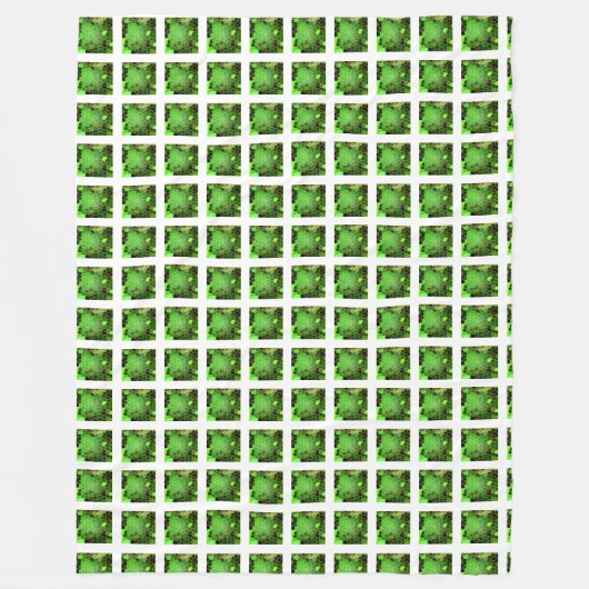 Couverture Polaire Vert herbe (Devant)