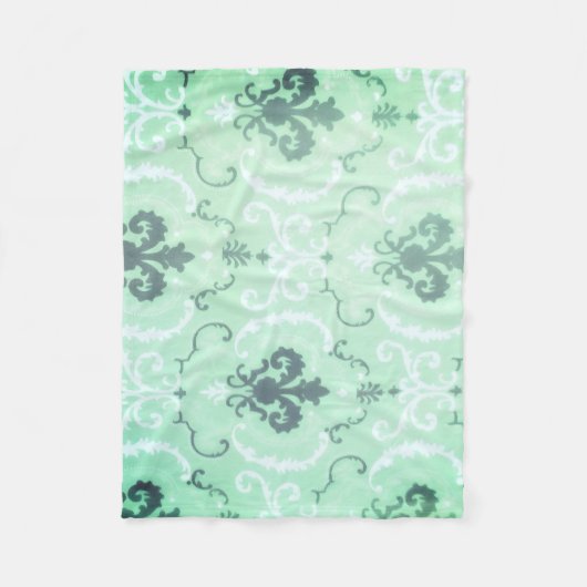 Couverture Polaire Vert pastel doux (Devant)