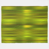 Couverture Polaire Vert rayé (Devant (Horizontal))