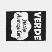 Couverture Polaire Vert Taco Sauce Costume Femmes Hommes Enfants Hall (Devant (Horizontal))