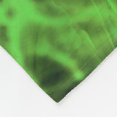COUVERTURE POLAIRE VERT TIE DYE (Coin)