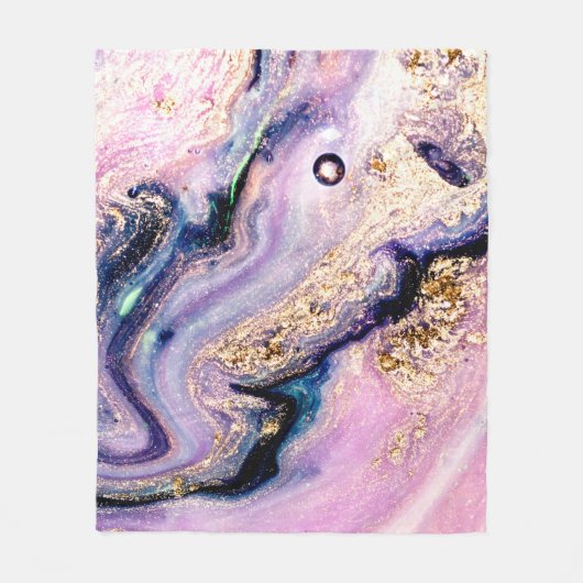 Couverture Polaire Very beautiful marble pattern. Abstract art wallpa (Devant)