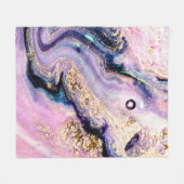 Couverture Polaire Very beautiful marble pattern. Abstract art wallpa (Devant (Horizontal))