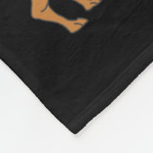 Couverture Polaire Very long Dachshund funny (Coin)