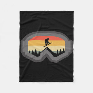 Couverture Polaire Vêtements de snowboard - Snowboard Snowboarder Sno