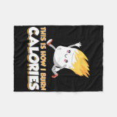 Couverture Polaire Vêtements Mignons S'mores Marshmallow Comment Je B (Devant (Horizontal))
