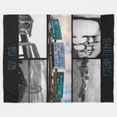 Couverture Polaire Viaduc de Seattle (Devant (Horizontal))