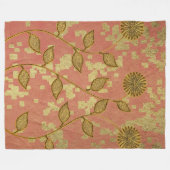 Couverture Polaire Vibe Gold Holiday (Devant (Horizontal))