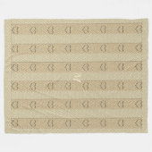 Couverture Polaire Vibe Gold Holidays (Devant (Horizontal))