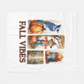 Couverture Polaire Vibes d'automne Vibes d'automne (Devant (Horizontal))