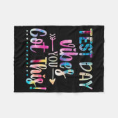 Couverture Polaire Vibes De Jour Vous Avez Ce Professeur Cute Tie Dye (Devant (Horizontal))