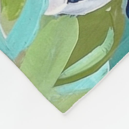 Couverture Polaire Vibrant Garden Symphony (Coin)