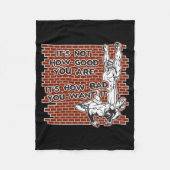 Couverture Polaire Victoire de lutte (Devant)