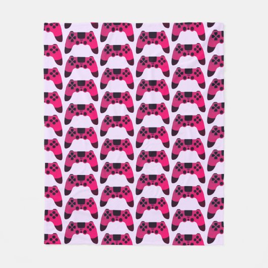 Couverture Polaire Vidéos de contrôleur de jeu Gamme Nerd (Devant)