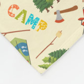 Couverture Polaire Vie du camping (Coin)