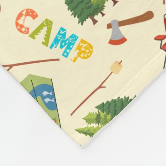 Couverture Polaire Vie du camping (Coin)
