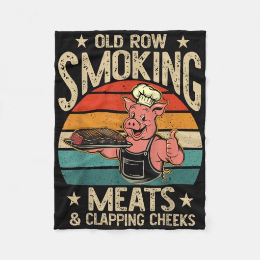 Couverture Polaire Vielles Rangées Fumer Viandes Et Clapper Les Cheek (Devant)