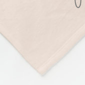 Couverture Polaire Vierge catholique religieuse Marie avec rose (Coin)