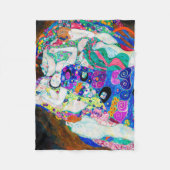 Couverture Polaire Vierge (Filles), Gustav Klimt (Devant)