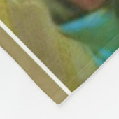 Couverture Polaire Vierge Marie avec des anges étant couronnés (Coin)