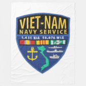 COUVERTURE POLAIRE VIETNAM NAVY SERVICE (Devant)