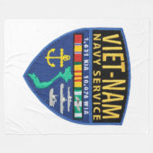 COUVERTURE POLAIRE VIETNAM NAVY SERVICE (Devant (Horizontal))