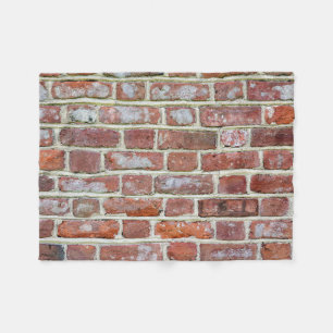 Couverture Polaire Vieux mur de briques