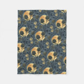 Couverture Polaire Vignes d'Escalade Golden Twilight Floral (Devant)