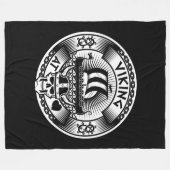 Couverture Polaire Viking au coeur (Devant (Horizontal))