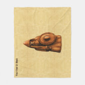 Couverture Polaire Viking rustique (Devant)