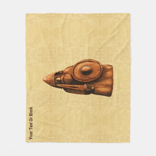 Couverture Polaire Viking rustique (Devant)