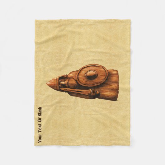 Couverture Polaire Viking rustique (Devant)