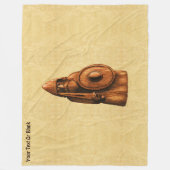 Couverture Polaire Viking rustique (Devant)