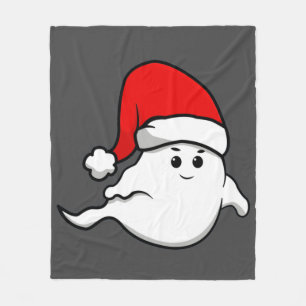 Couverture Polaire vilain fantôme de Noël santa claus éffrayant dépla