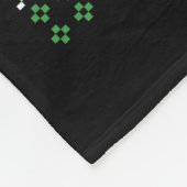 Couverture Polaire Vilain pull de Noël Joyeux (Coin)