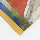 Couverture Polaire Village Watercolor (Coin)