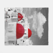 Couverture Polaire Ville rouge (Devant (Horizontal))