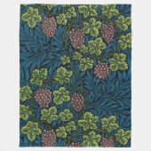 Couverture Polaire Vin Motif, William Morris (Devant)