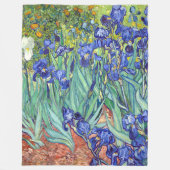 Couverture Polaire Vincent Van Gogh 1898 Irises (Devant)
