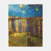 Couverture Polaire Vincent van Gogh Art Fleece Blanche (Devant)