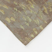 Couverture Polaire Vincent van Gogh - Bateaux de pêche sur la plage (Coin)