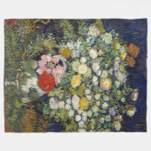 Couverture Polaire Vincent van Gogh - Bouquet de fleurs dans un vase (Devant (Horizontal))