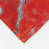 Couverture Polaire Vincent van Gogh ~ Branches Avec Fleur D'Amandes (Coin)