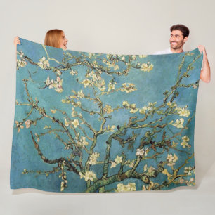 Couverture Polaire Vincent van Gogh ~ Branches Avec Fleur D'Amandes