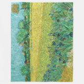 Couverture Polaire Vincent van Gogh - Champ avec Iris près d'Arles (Devant)