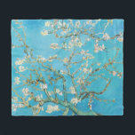 Couverture Polaire Vincent van Gogh - Fleur d'amandes<br><div class="desc">Almond Blossom / Branches with Almond Blossom - Vincent van Gogh,  Oil on Canvas,  1890</div>